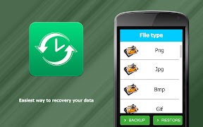 Backup App and Data Affiche