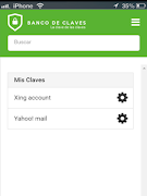 Banco de Claves screenshot 1