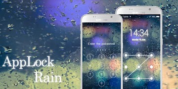 Screen Lock Rain اسکرین شاٹ 3