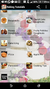 Baking Tutorials تصوير الشاشة 1