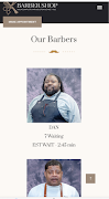 Barbershop - Website Builder - PRIORITY 스크린샷 3