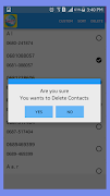 Delecte Duplicate contacts تصوير الشاشة 5