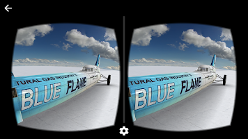 Blue Flame 3DA VR - Cardboard স্ক্রিনশট 1