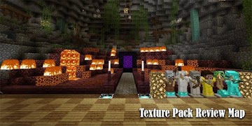 Map Texture Pack Review Map Minecraft 海報