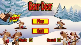 Beer Deer Poster