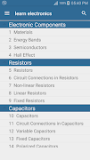 Learn Electronics capture d'écran 5
