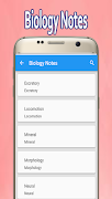 Biology Notes ภาพหน้าจอ 2