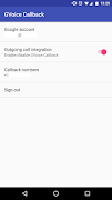 GVoice Callback Screenshot 1