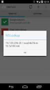 برنامه‌نما NetTool عکس از صفحه