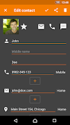 Beta Contacts screenshot 2
