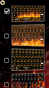 Fuego Tema Para Teclado Poster