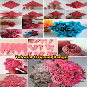 برنامه‌نما Tutorial Origami Bunga عکس از صفحه