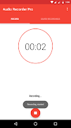 Audio Recorder Pro 스크린샷 2