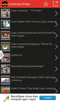 Lampung Songs 스크린샷 1