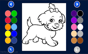 colorear niños captura de pantalla 2