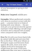 Chest workout ảnh chụp màn hình 3