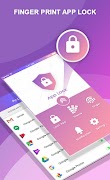 Fingerprint Lock Screen Prank captura de pantalla 1