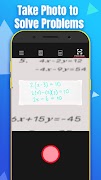 Math Calculator - Solve Math Problems by Camera Cartaz