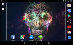 برنامه‌نما Lock Screen Skull Wallpapers QHD عکس از صفحه