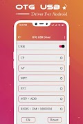 برنامه‌نما OTG USB Driver for Android عکس از صفحه