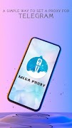 Proxy For Telegram - Mega proxy पोस्टर