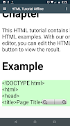 HTML Tutorial Offline Ekran Görüntüsü 2