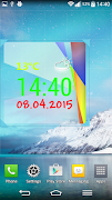 Digitaluhr Widget Screenshot 1