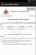 ANP Lost Article Report скриншот 7