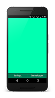 برنامه‌نما Material Color Live Wallpaper عکس از صفحه