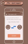 برنامه‌نما File Manager عکس از صفحه