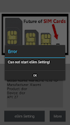 eSim setting スクリーンショット 3