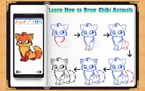 Learn How to Draw Chibi Animals screenshot 2