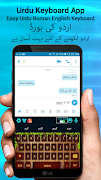 1 Schermata Urdu Keyboard App-Easy Urdu Roman English Keyboard