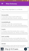 2 Schermata Wine Dictionary