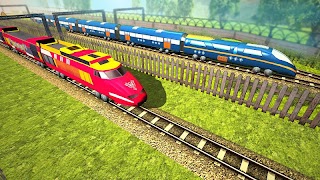 3D Train Racing Driver syot layar 4