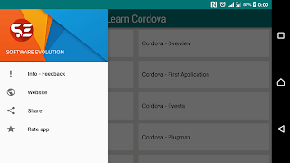 برنامه‌نما Learn Cordova عکس از صفحه