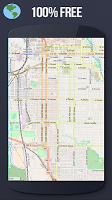 ✅ Us West Offline Maps with gps free poster