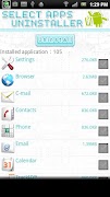 Select Apps Uninstaller ảnh chụp màn hình 1