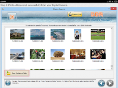 برنامه‌نما Cam Photo Video Recovery Help عکس از صفحه
