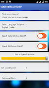 Call and SMS Announcer スクリーンショット 2