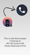 Call Screen Theme OS 11 Phone 8 syot layar 6
