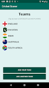 برنامه‌نما Cricket Scorer عکس از صفحه