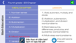 Fourth grade math ảnh chụp màn hình 1