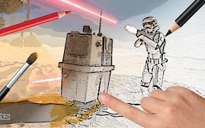 Sketch It Up! Coloring Book for Star Wars 스크린샷 6