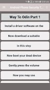 Flash Dead Smartphone Safely Guide पोस्टर