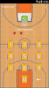 AppLock Theme - Basketball capture d'écran 2
