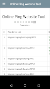 Online Ping Website Tool screenshot 3