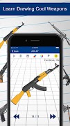 2 Schermata How to Draw Weapons