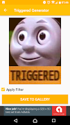 Triggered Meme Generator スクリーンショット 1