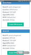 SSHAGAN: Free VPN تصوير الشاشة 2